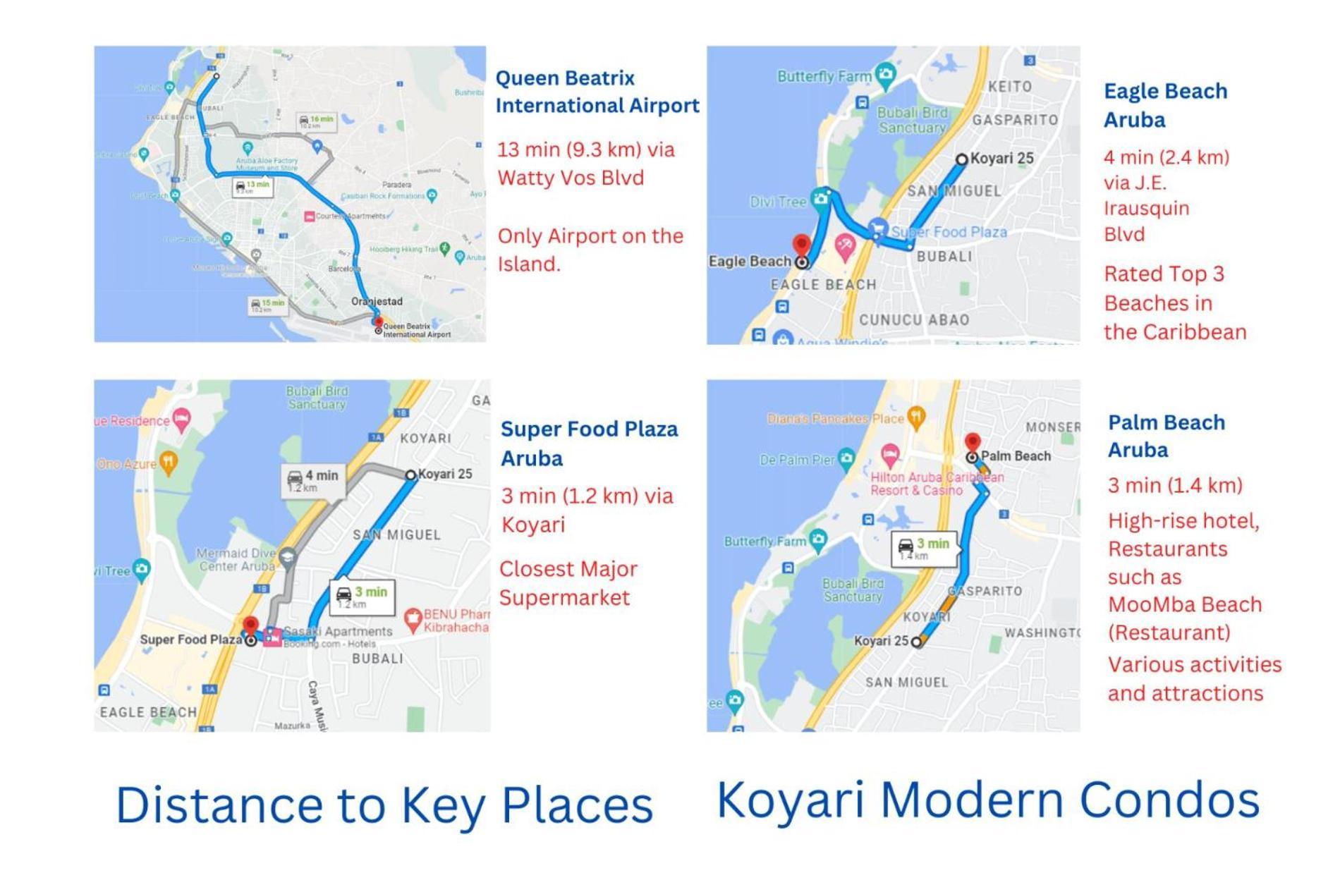 Koyari Modern Condos 9Br 7Ba Sleeps 26 W/ Pool And Roof Deck Palm Beach Kültér fotó